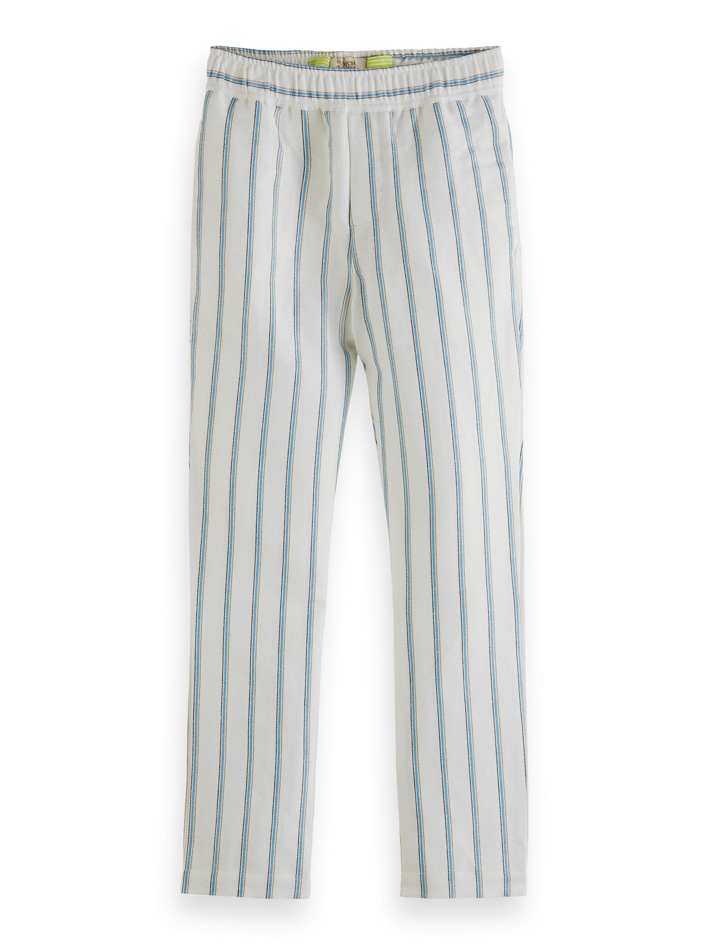 Relaxed Slim Fit Linen Pants