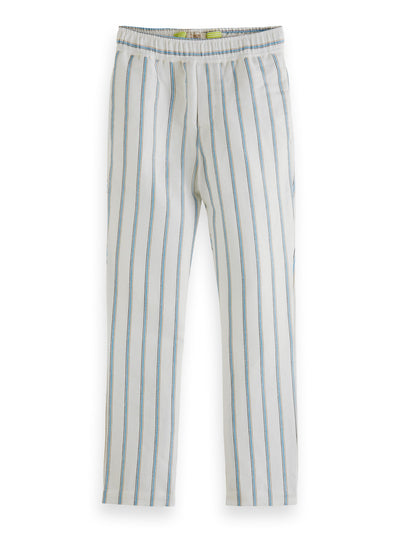 Relaxed Slim Fit Linen Pants - COCO LETO