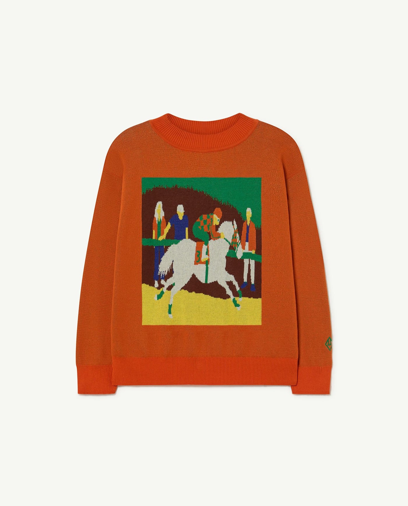 Horse Sweater in Orange