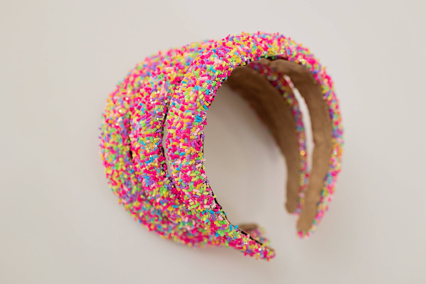 Beaded Headband | Pink Sprinkles